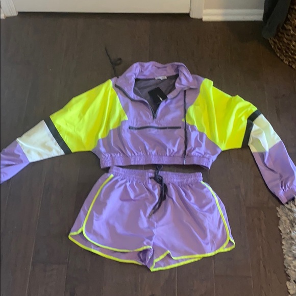 Fashion Nova Other - Fashion Nova Windbreaker Set